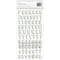 Vicki Boutin Thickers™ Sweet Rush Chipboard Alphabet Stickers